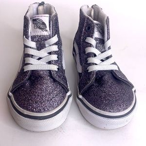 VANS GLITTER ZIP INFANTS TOP